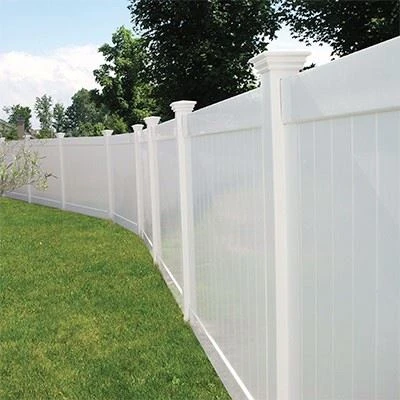 PVC Privacy Fence
