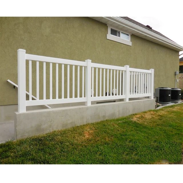 White 4x8 Vinyl Fence Panels	